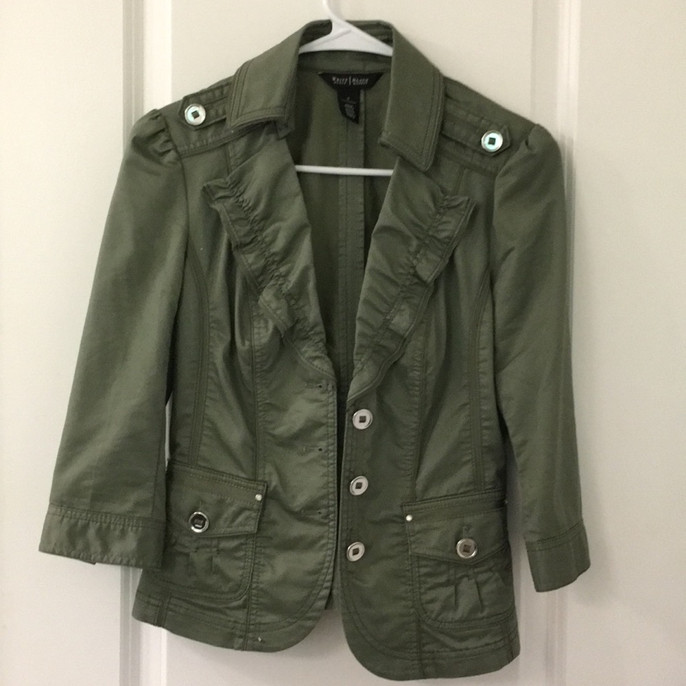 Army green lightweight jacket - Picture 1 of 3